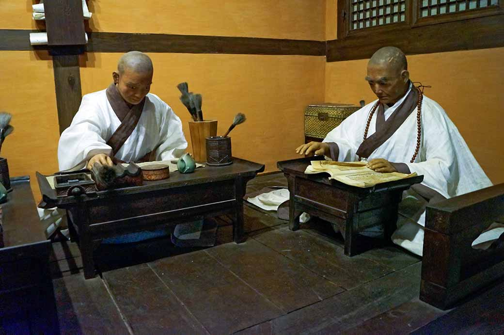 Display printing the Jikji