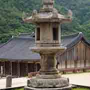 Large stone lantern