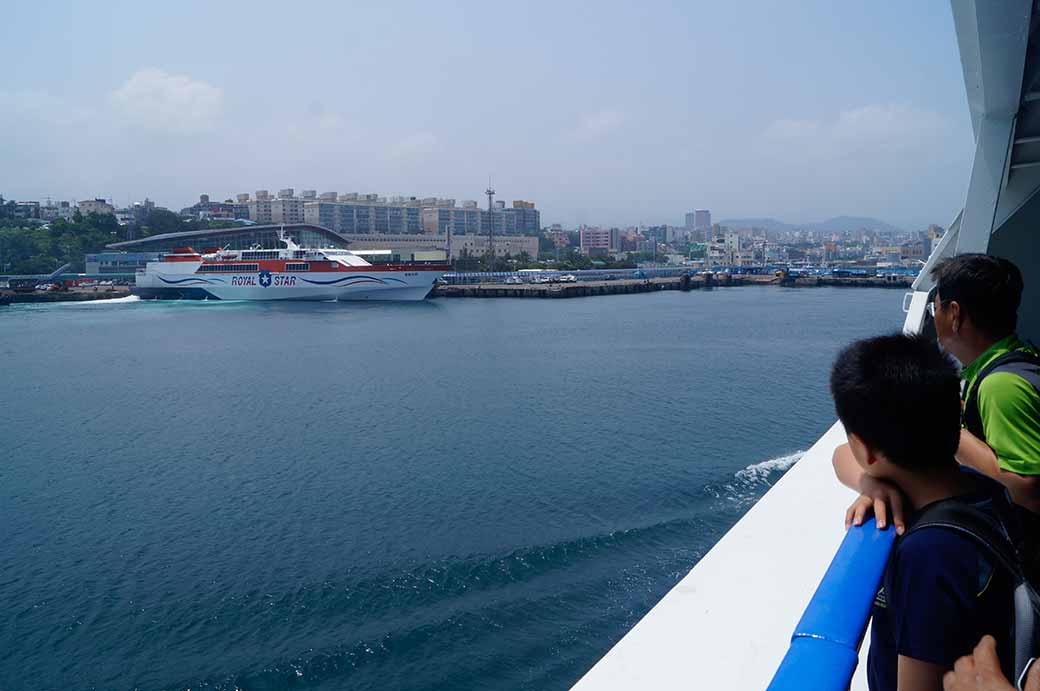 Approaching Jeju-do