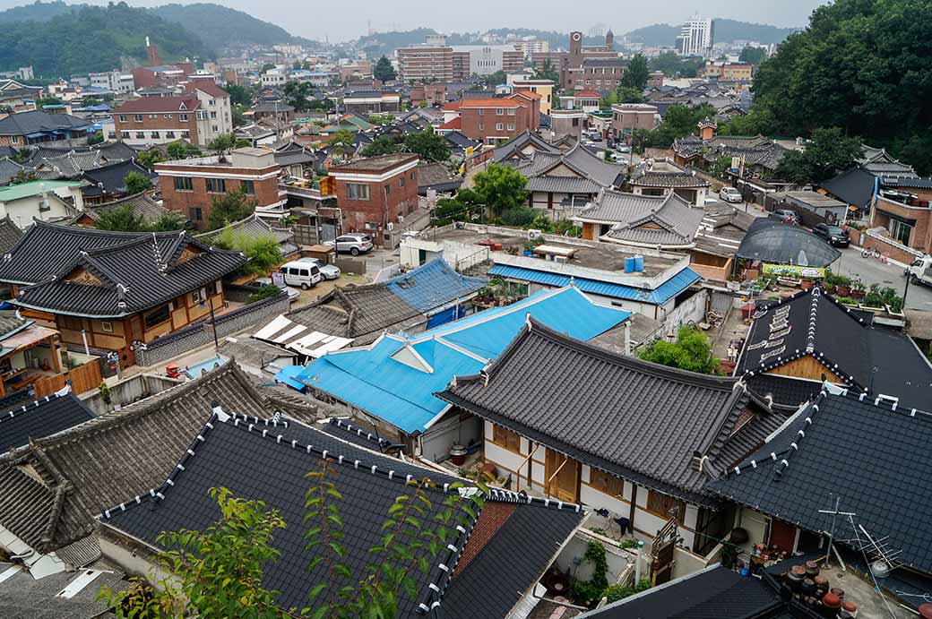 View over Jeonju