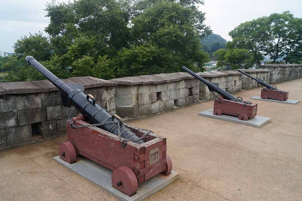 Cannons, Jinjuseong Fortress