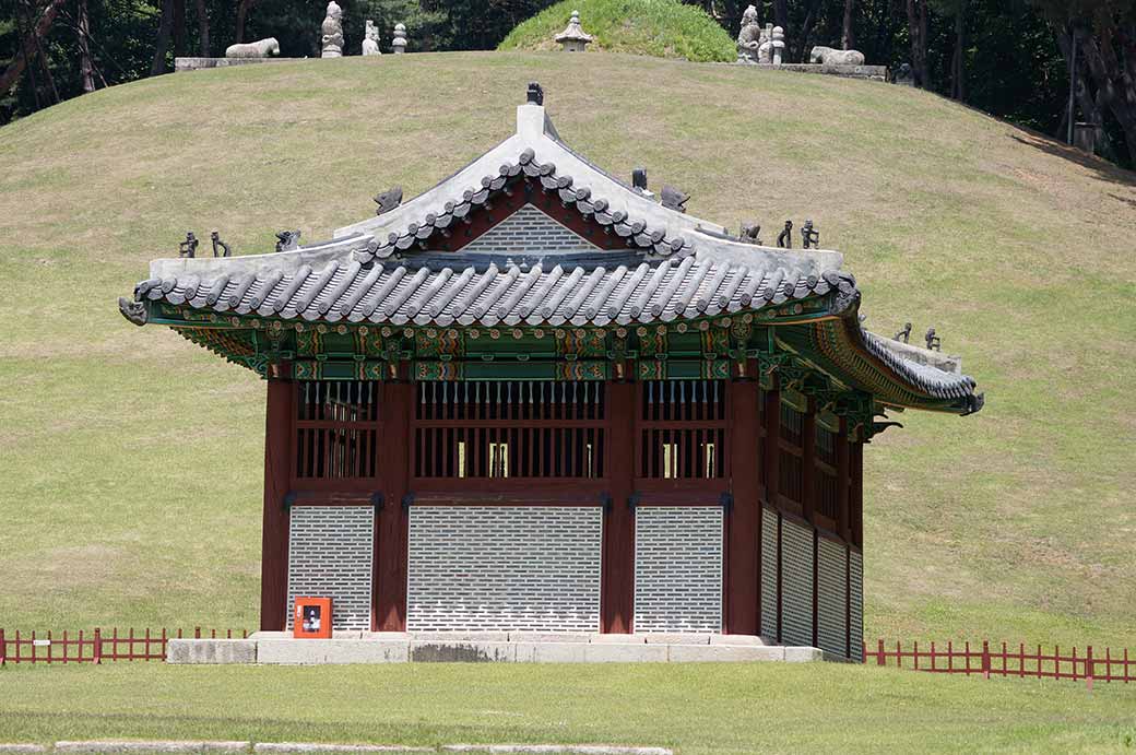 Stele shed, Geonwolleung