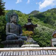 Large bronze Buddha