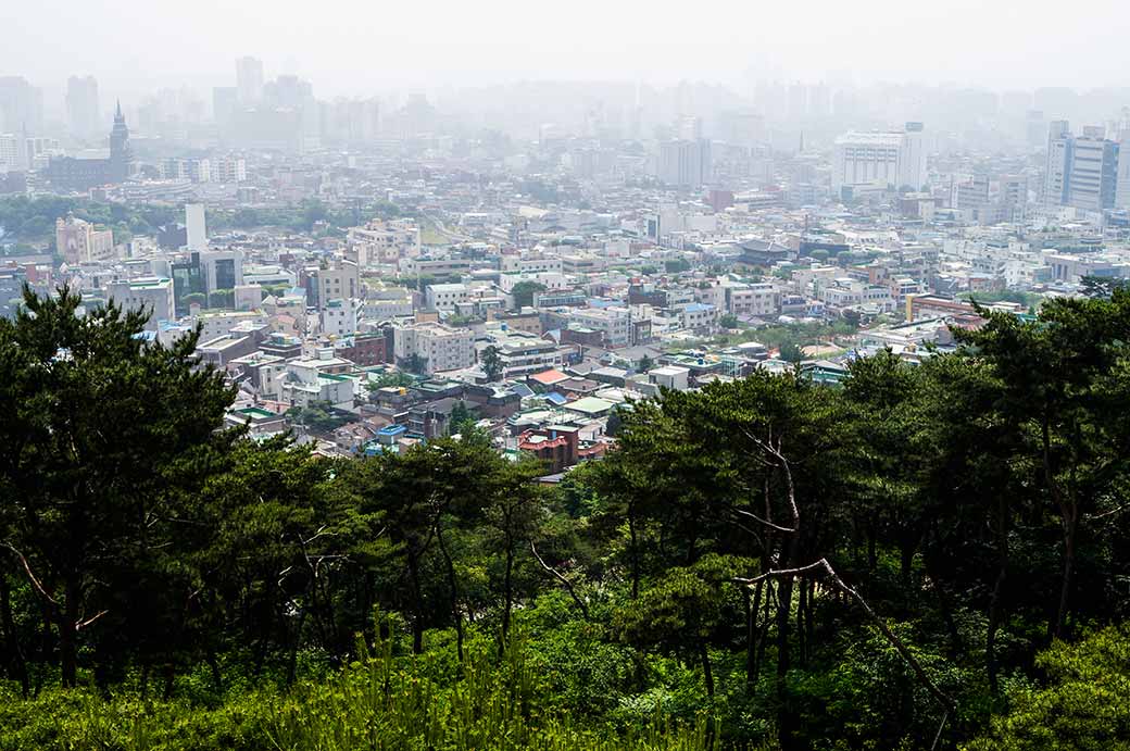 View over Suwon