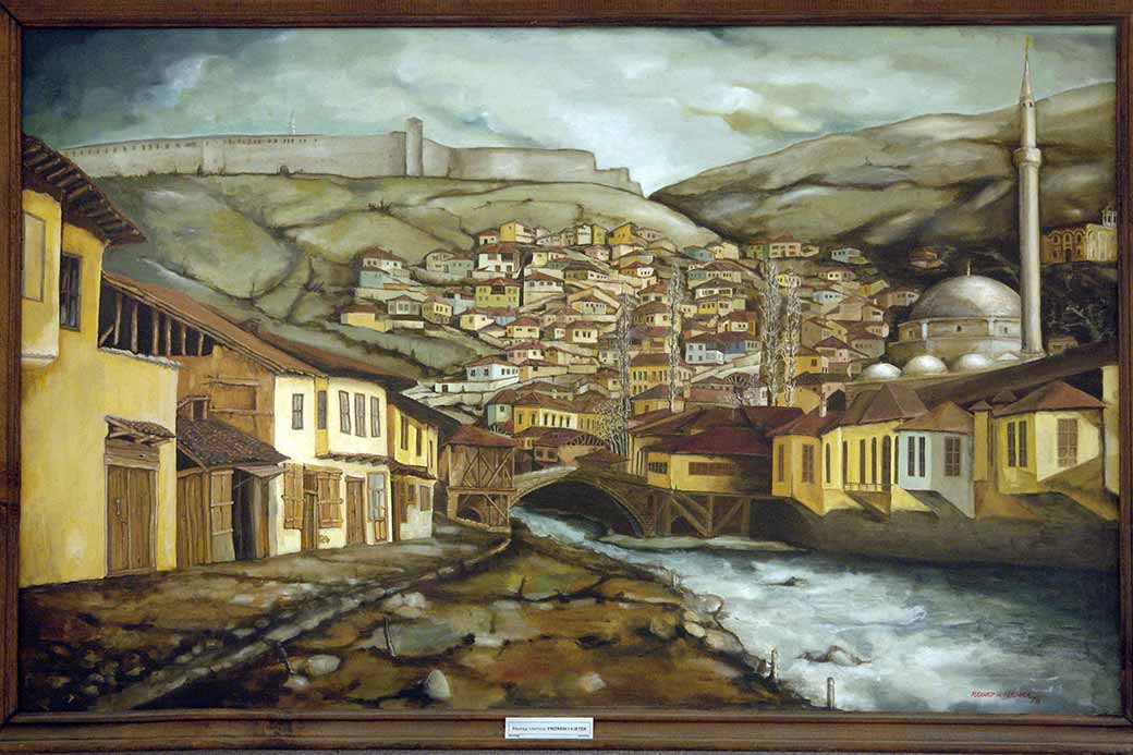 Old Prizren painting