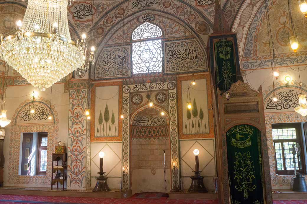 Inside the Hadum Mosque, Gjakova