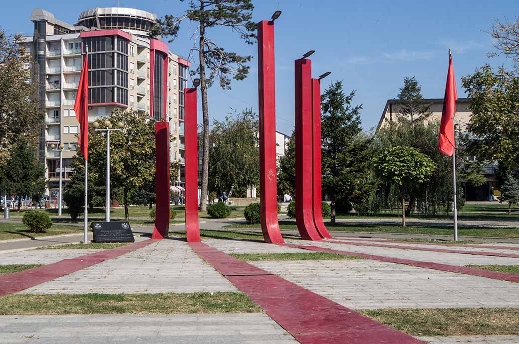 Monument, city park