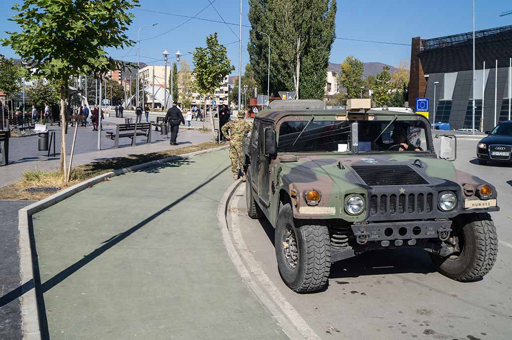 Humvee, Ibar river bridge