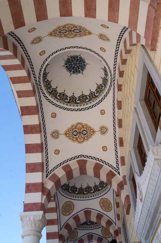 Ceiling paintings, Bajram Pasha Mosque