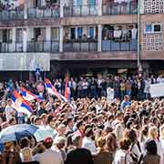 Serbian demonstration