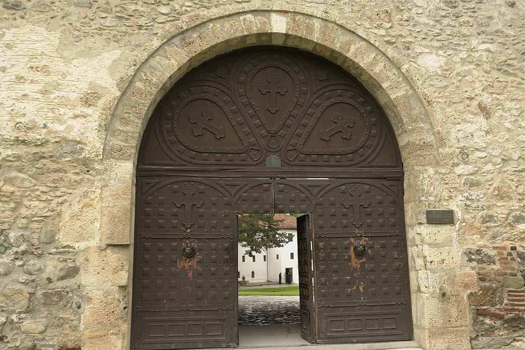 Monastery wall