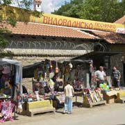 Souvenir stalls