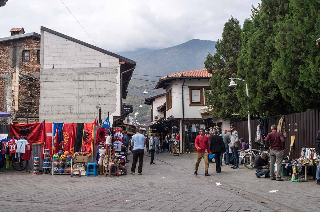 Open air market