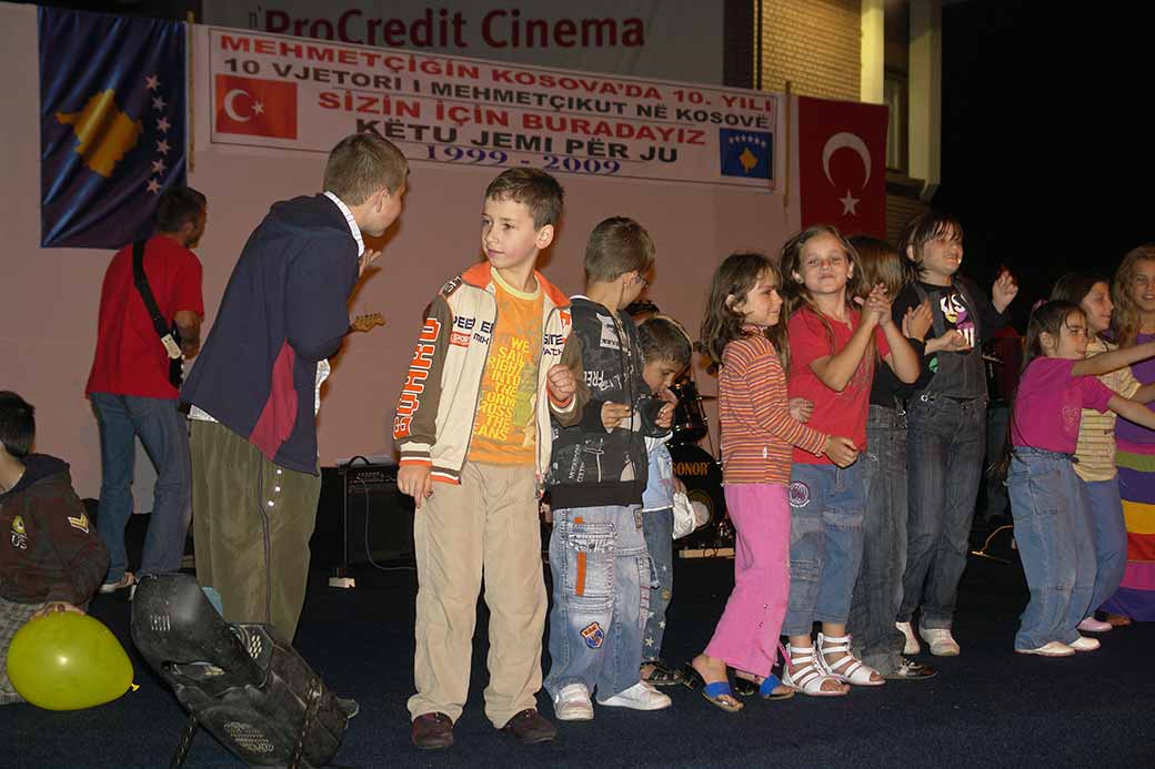 Children dancing