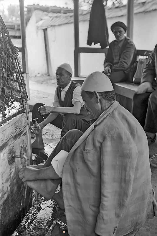 Ablutions before prayers