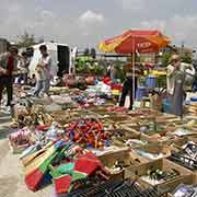 At the market