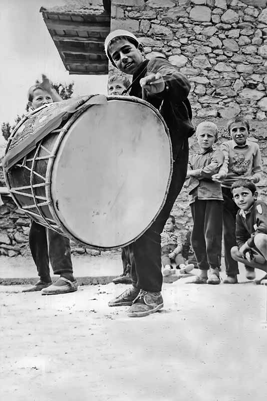 Young tupan player