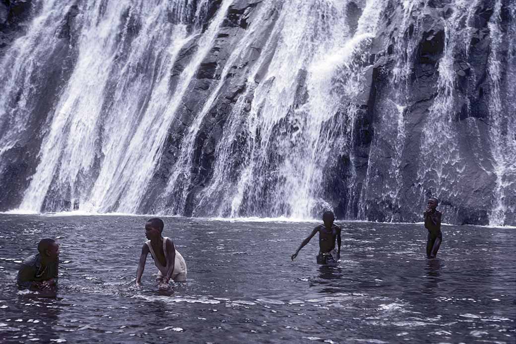 At Qiloane Falls