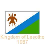 Kingdom of Lesotho, 1987