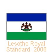 Lesotho Royal Standard, 2006