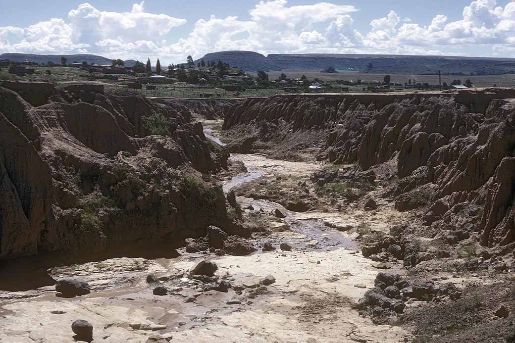 Donga near Maseru