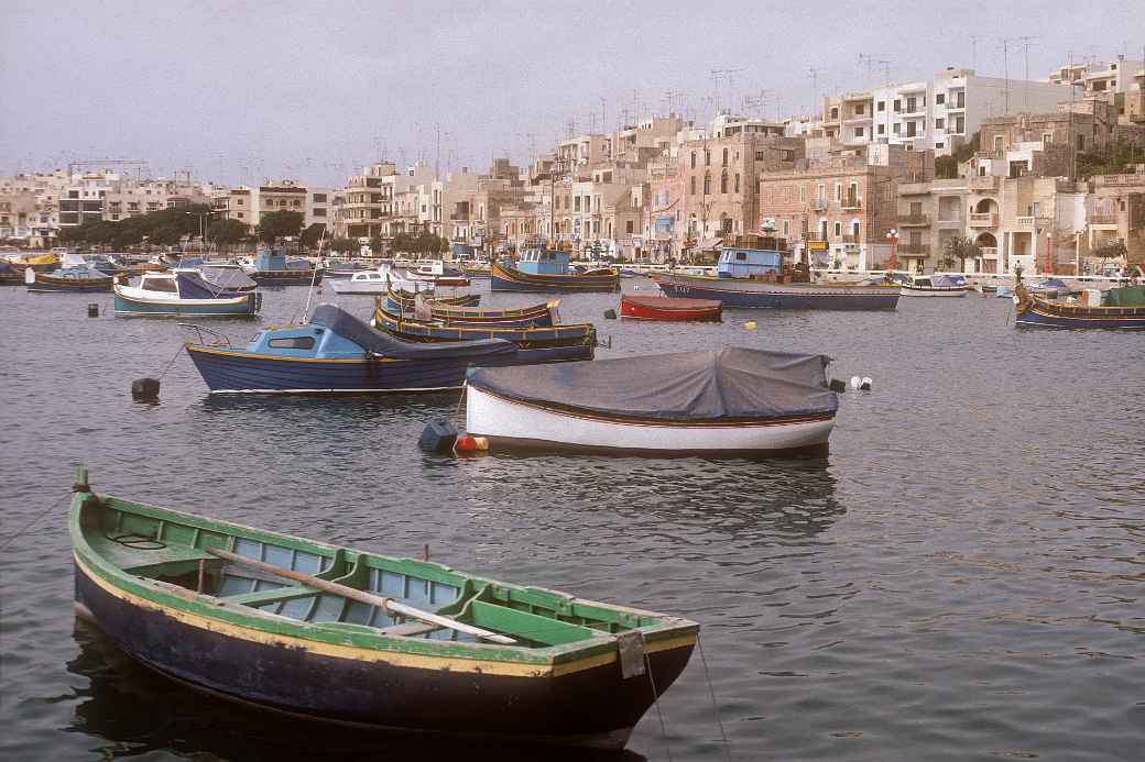 Marsaskala, across bay