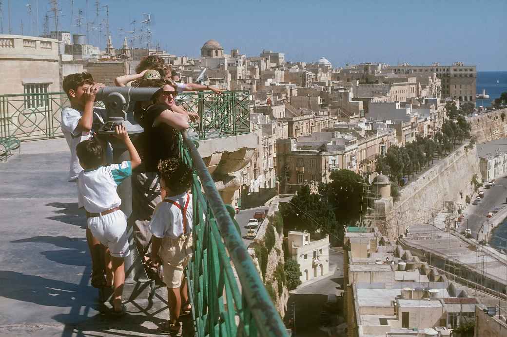 View of Valletta