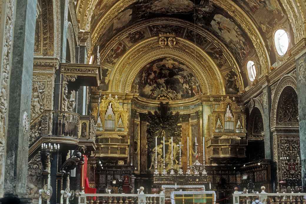 In St. John's Co-Cathedral, Valletta