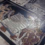 Marble tombstone, St. John's Co-Cathedral