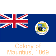 British Mauritius, 1869