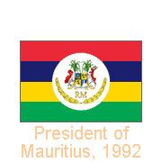 President of Mauritius, 1992