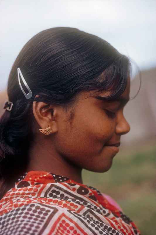 Indian girl, Belle Mare