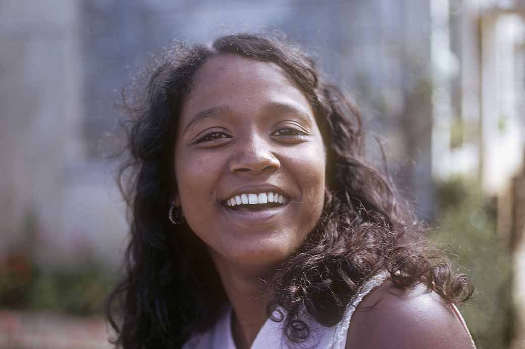 Laughing girl, Rivière des Anguilles