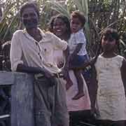 Indian family, Rivière des Anguilles