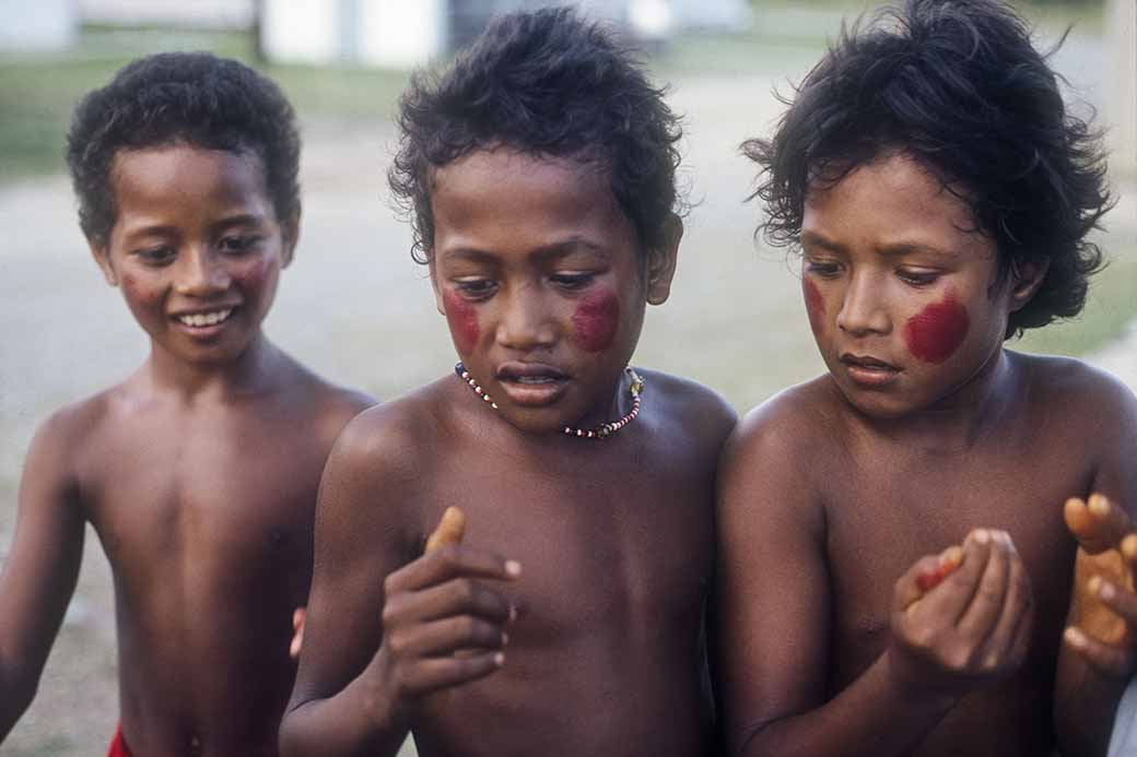 Three Yapese boys