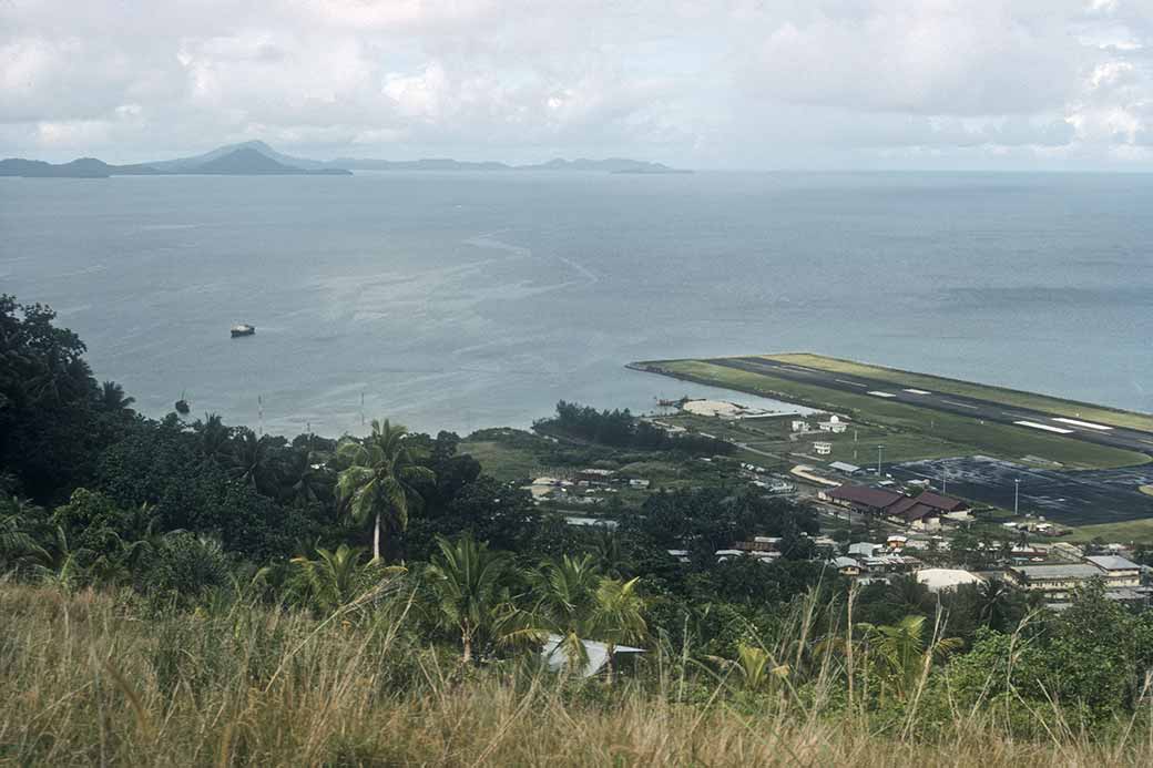 View to Chuuk Airport