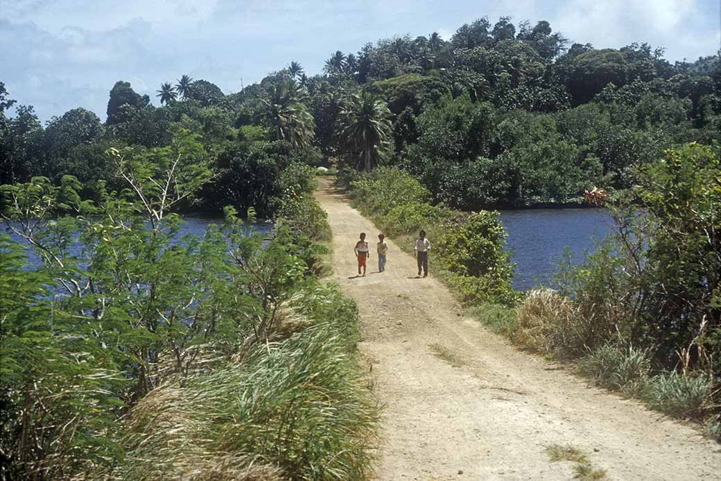 Causeway at Nemwanom bay