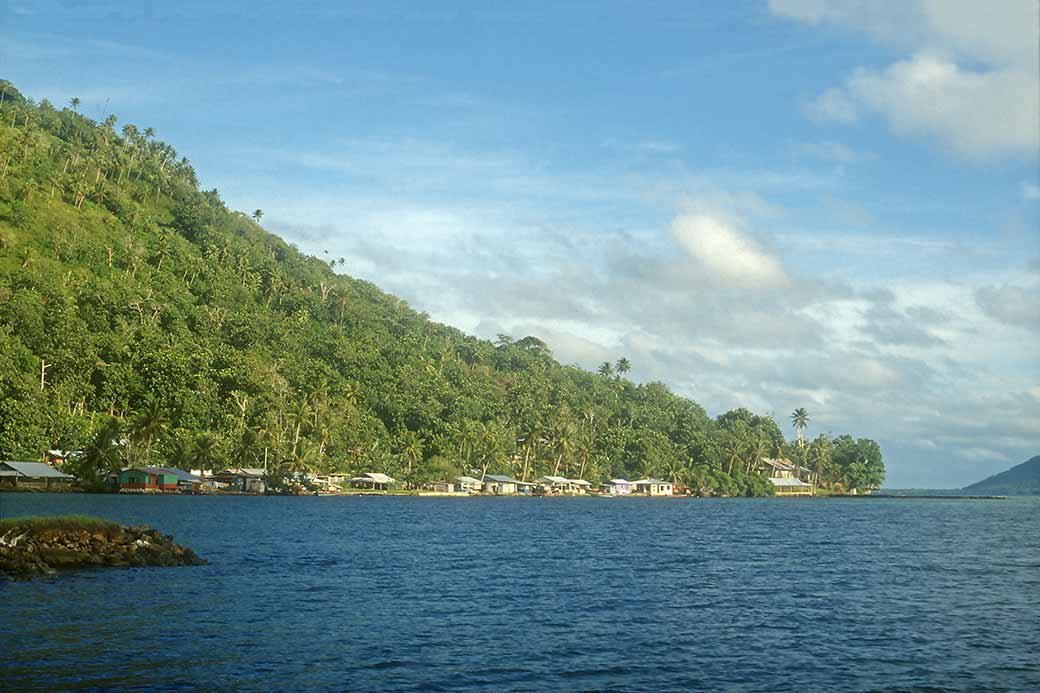 North coast of Uman island