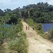 Causeway at Nemwanom bay