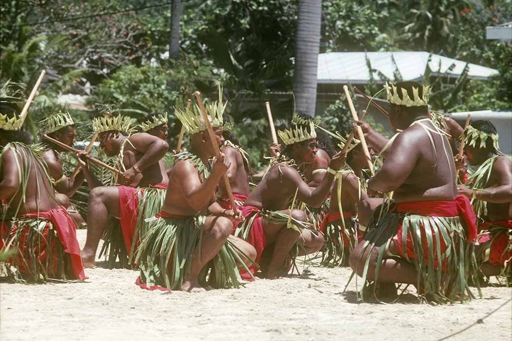 Aghurubw Warriors stick dance