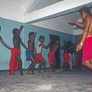 Traditional dance by boys