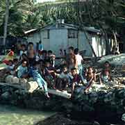 Village children, Nomwin island