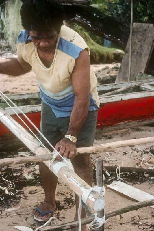 Making an outrigger