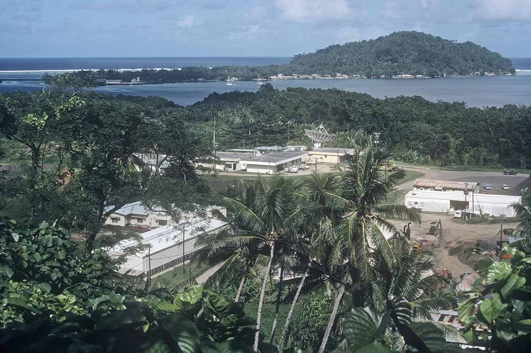 View over Tofol to Lelu island