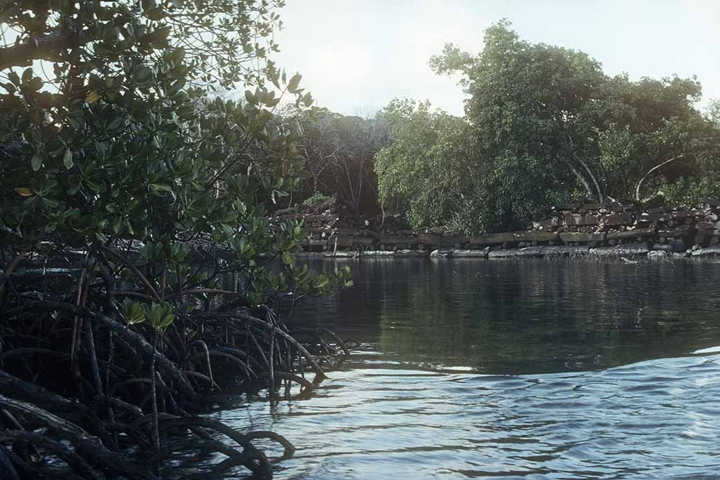 Nan Madol from the sea