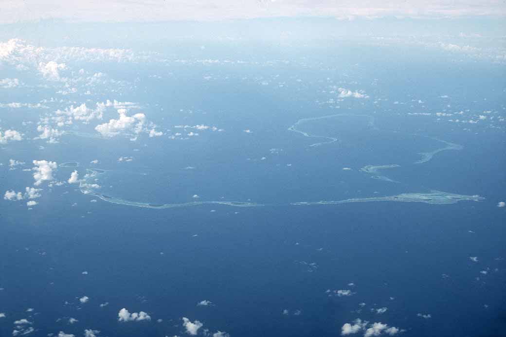 View of Ulithi atoll