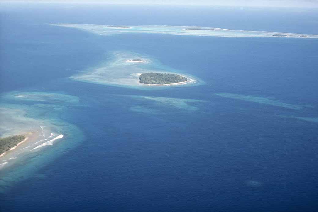 View of Song island, Ulithi