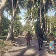 Village road, Falalop, Ulithi