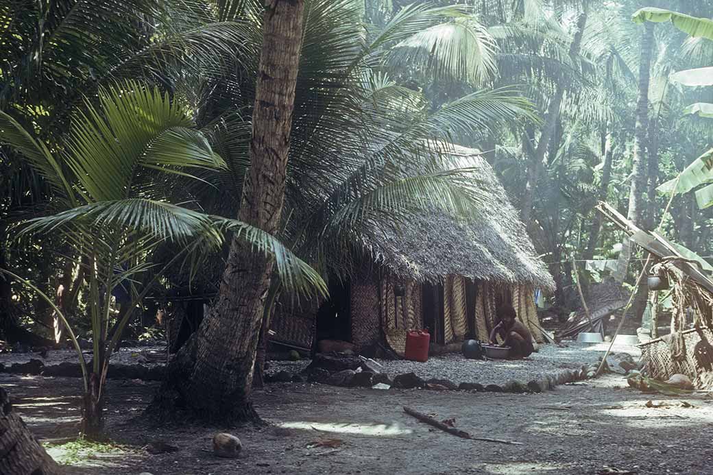 Traditional house, Falalop, Ifalik