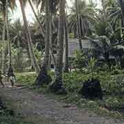 In village on Utagai, Woleai